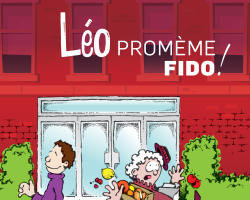 Affiche Léo promène Fido