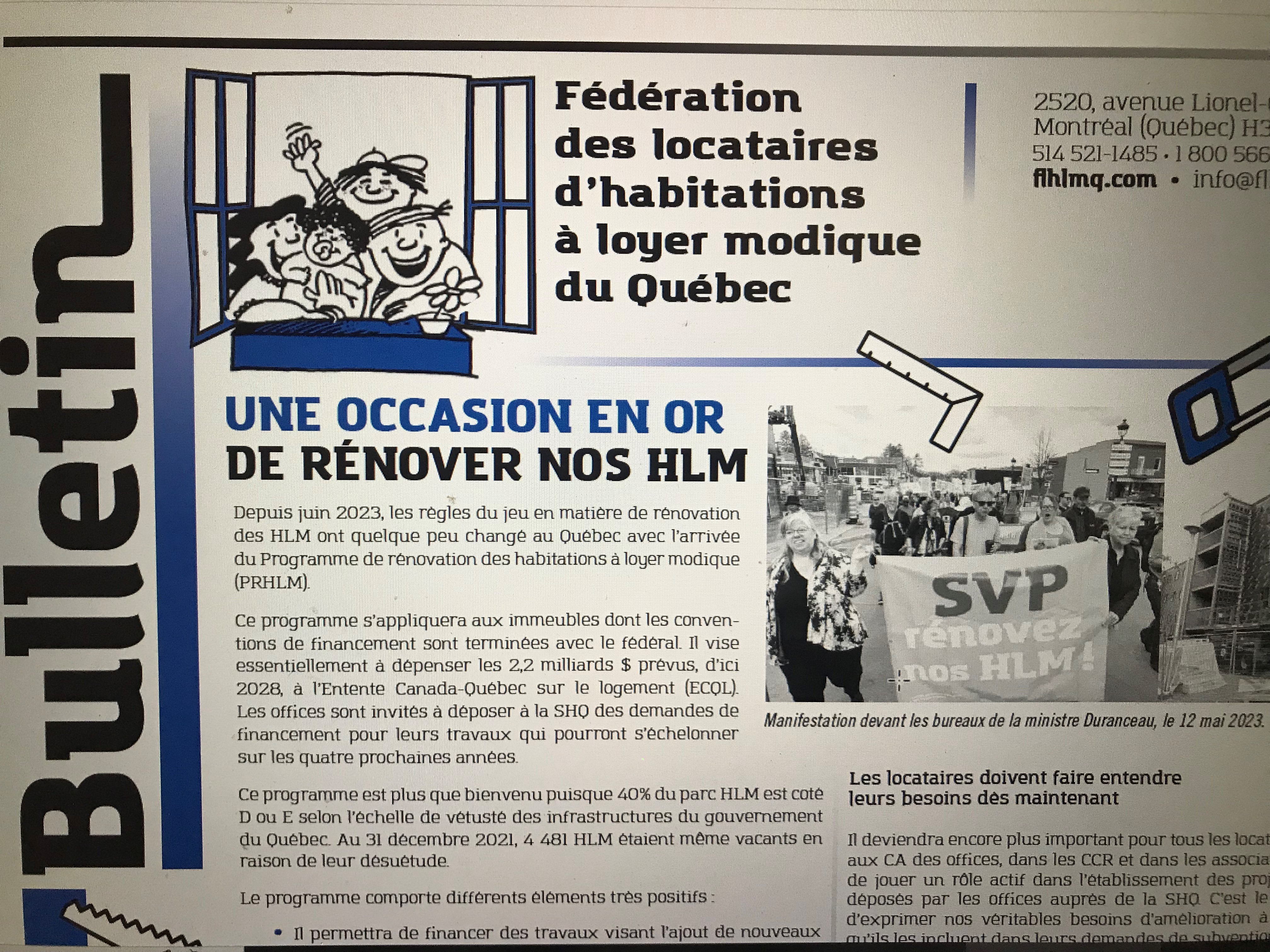 1ere page bulletin